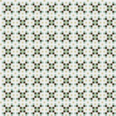 Soyut çapraz desenli üretken hesaplama sanatı çizimi