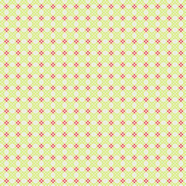 Soyut çapraz desenli üretken hesaplama sanatı çizimi