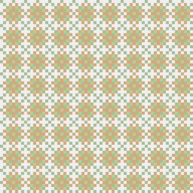 Soyut çapraz desenli üretken hesaplama sanatı çizimi