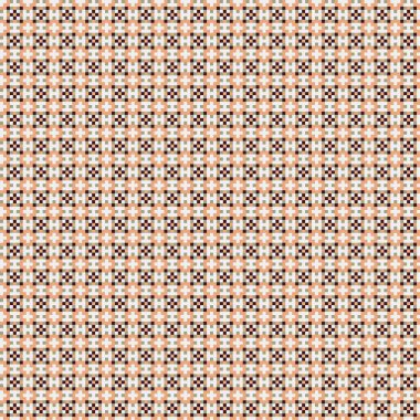 Soyut çapraz desenli üretken hesaplama sanatı çizimi