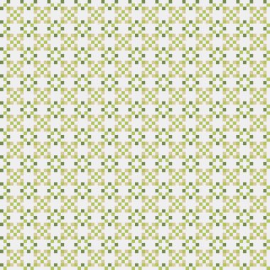 Soyut çapraz desenli üretken hesaplama sanatı çizimi