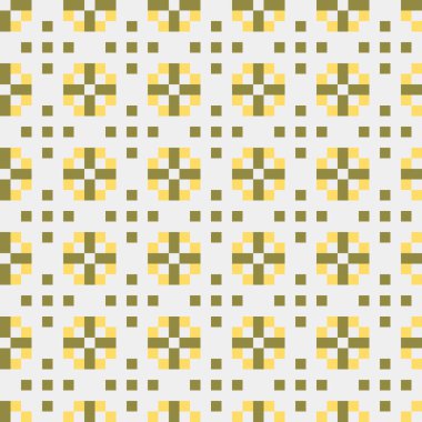 Soyut çapraz desenli üretken hesaplama sanatı çizimi