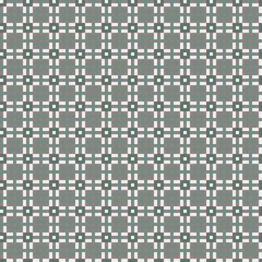 Soyut çapraz desenli üretken hesaplama sanatı çizimi