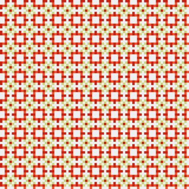 Soyut çapraz desenli üretken hesaplama sanatı çizimi 