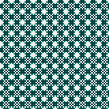 Soyut çapraz desenli üretken hesaplama sanatı çizimi