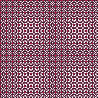 Soyut çapraz desenli üretken hesaplama sanatı çizimi