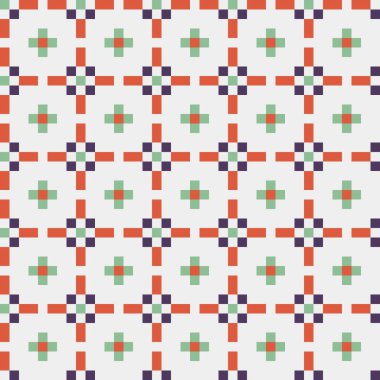 Çapraz desenli soyut vektör çizimi