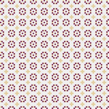 Soyut çapraz desenli üretken hesaplama sanatı çizimi