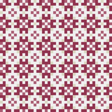 Soyut çapraz desenli üretken hesaplama sanatı çizimi