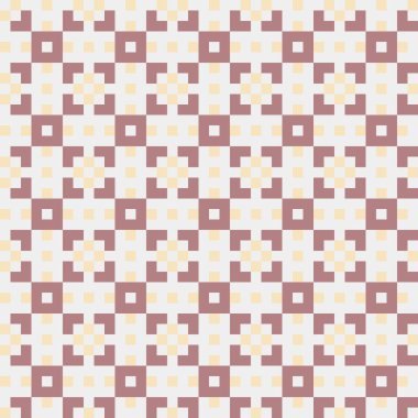 Soyut çapraz desenli üretken hesaplama sanatı çizimi