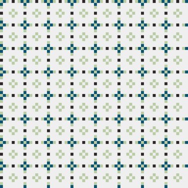 Soyut çapraz desenli üretken hesaplama sanatı çizimi 