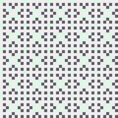 Soyut çapraz desenli üretken hesaplama sanatı çizimi