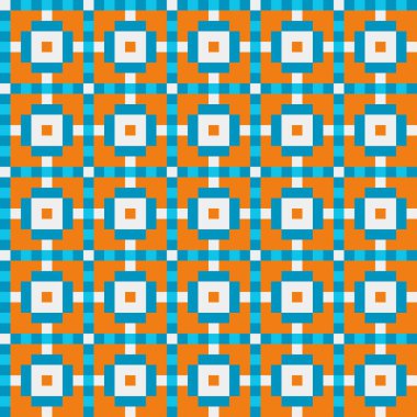 Soyut Çapraz Kusursuz Desensiz Desen vektör çizimi  