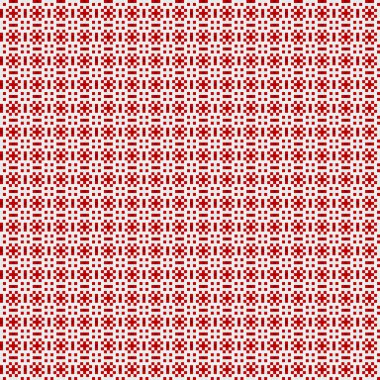 Soyut çapraz desenli üretken hesaplama sanatı çizimi