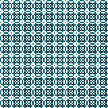 Soyut çapraz desenli üretken hesaplama sanatı çizimi