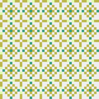 Soyut çapraz desenli üretken hesaplama sanatı çizimi 