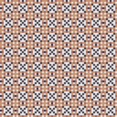 Üretken hesaplama dokusuna sahip soyut geometrik desen