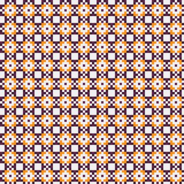 Soyut çapraz desenli üretken hesaplama sanatı çizimi