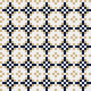 Soyut çapraz desen, üretken hesaplama vektörü illüstrasyonu