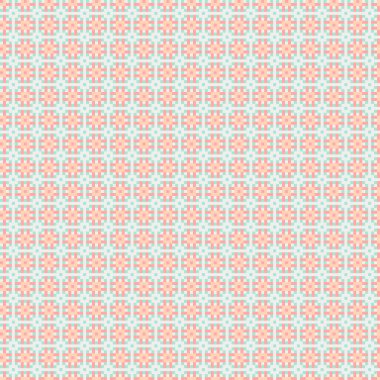 Soyut çapraz desenli üretken hesaplama sanatı çizimi