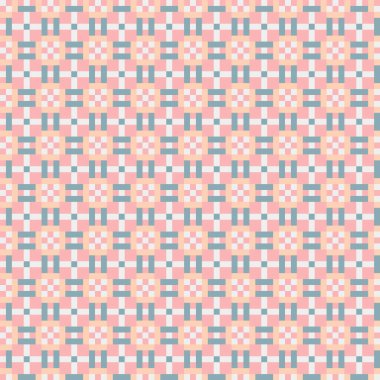 Soyut çapraz desenli üretken hesaplama sanatı çizimi