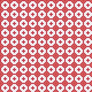 Soyut çapraz desenli üretken hesaplama sanatı çizimi