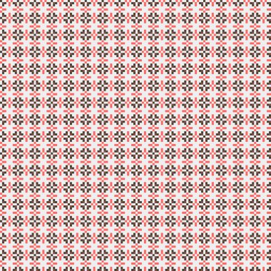 Soyut çapraz desenli üretken hesaplama sanatı çizimi