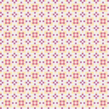 Soyut çapraz desenli üretken hesaplama sanatı çizimi 