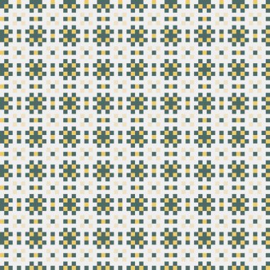 Soyut çapraz desenli üretken hesaplama sanatı çizimi