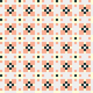 Soyut Çapraz Kusursuz Desensiz Desen vektör çizimi  