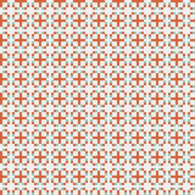 Soyut çapraz desenli üretken hesaplama sanatı çizimi 