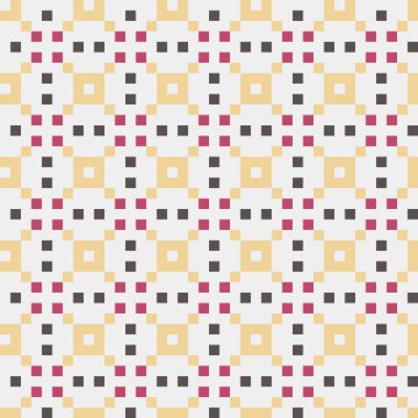 Soyut çapraz desenli üretken hesaplama sanatı çizimi 