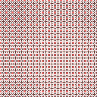 Soyut çapraz desenli üretken hesaplama sanatı çizimi