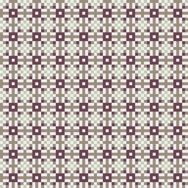 Soyut çapraz desenli üretken hesaplama sanatı çizimi