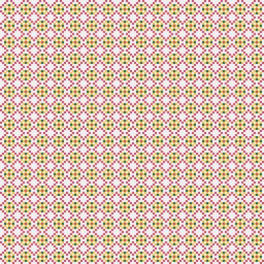 Soyut çapraz desenli üretken hesaplama sanatı çizimi