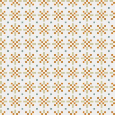 Soyut çapraz desen, üretken hesaplama vektörü illüstrasyonu