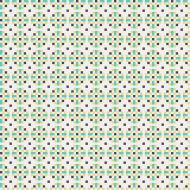 Soyut çapraz desenli üretken hesaplama sanatı çizimi