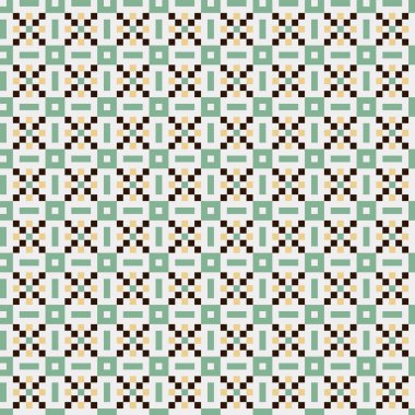 Soyut çapraz desenli üretken hesaplama sanatı çizimi 