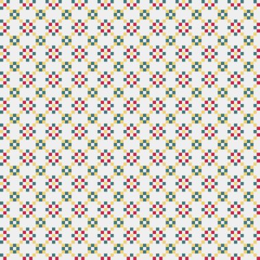 Soyut çapraz desenli üretken hesaplama sanatı çizimi