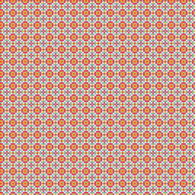 Soyut Çapraz Kusursuz Desensiz Desen vektör çizimi  