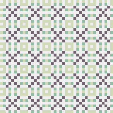 Soyut çapraz desen, üretken hesaplama vektörü illüstrasyonu