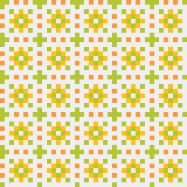 Soyut çapraz desenli üretken hesaplama sanatı çizimi