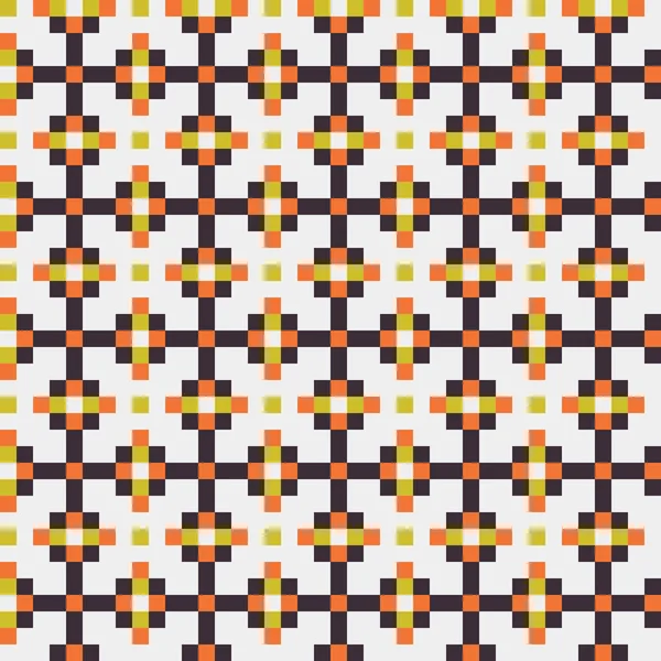 Soyut çapraz desenli üretken hesaplama sanatı çizimi 