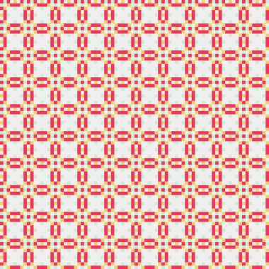 Soyut çapraz desenli üretken hesaplama sanatı çizimi 