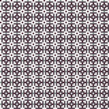 Soyut çapraz desenli üretken hesaplama sanatı çizimi 