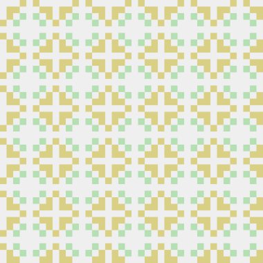 Soyut çapraz desenli üretken hesaplama sanatı çizimi 