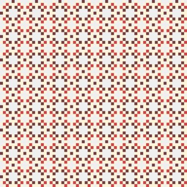 Soyut çapraz desenli üretken hesaplama sanatı çizimi