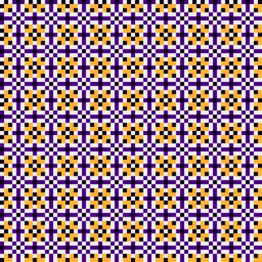 Üretken hesaplama dokusuna sahip soyut geometrik desen