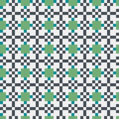 Soyut çapraz desenli üretken hesaplama sanatı çizimi