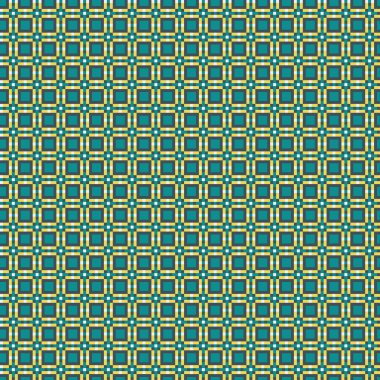 Soyut çapraz desenli üretken hesaplama sanatı çizimi